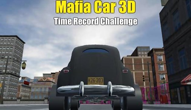 Défi de record de temps 3D de Mafia Car