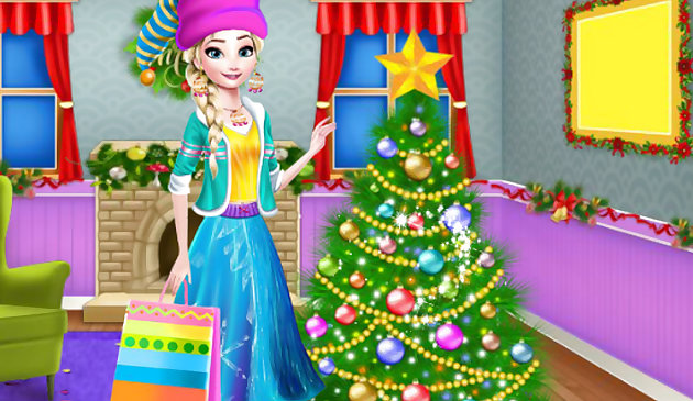 Decoración y disfraces del árbol de Navidad