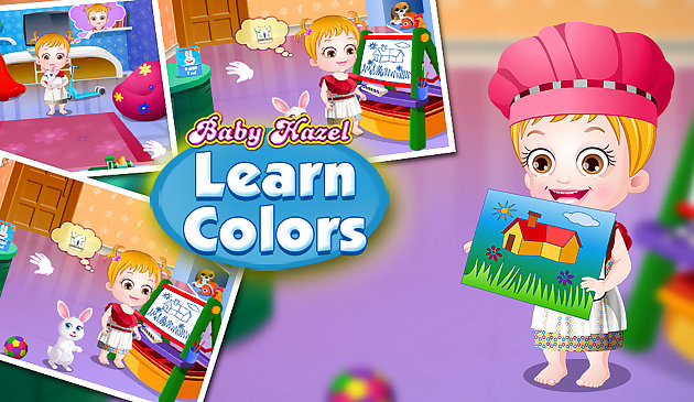 Baby Hazel Farben lernen