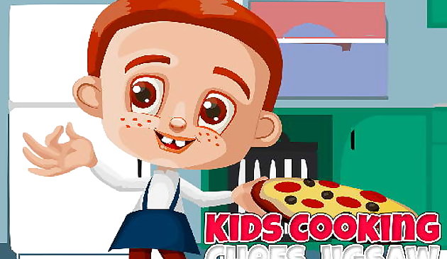 Cocina para niños Chefs Jigsaw