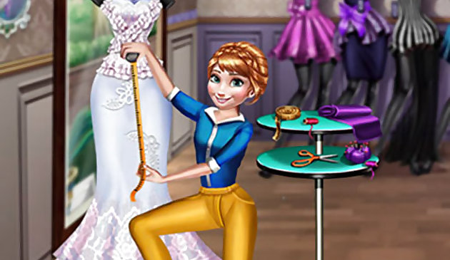 공주를 위한 드레스 디자인