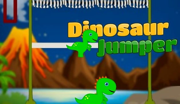 Прыгун с динозавром