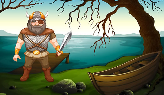 Puzzle de combat de guerrier viking