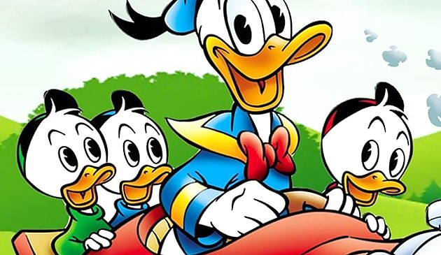Donald Duck Puzzle Kollektion