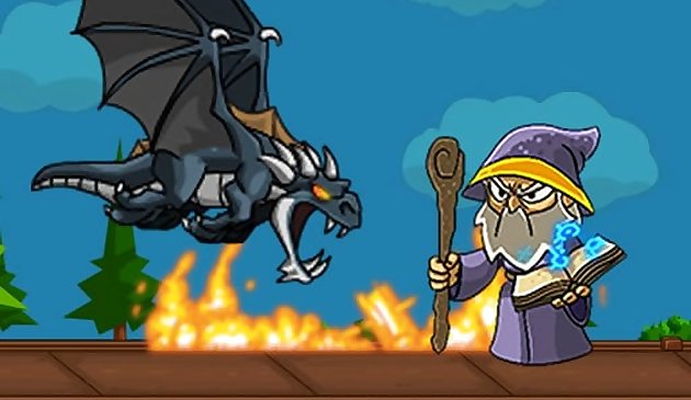 Dragon contre Mage