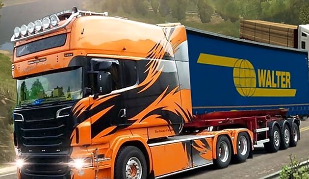 Simulador de conducción de camiones Euro
