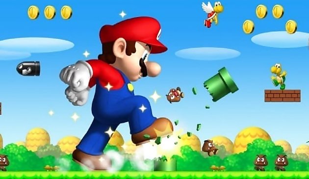 Super Mario Rescue - Tira del juego de alfileres