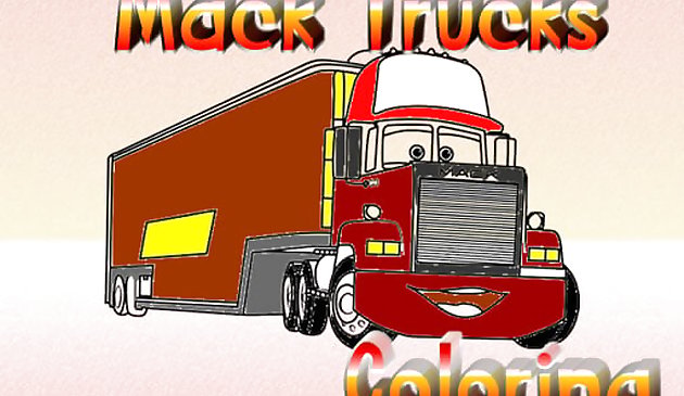 Раскраска Mack Trucks