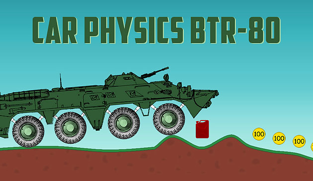 Физика автомобиля BTR 80
