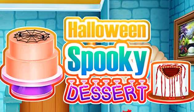 Halloween spooky dessert