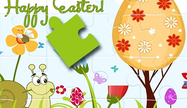 Frohe Ostern Puzzle