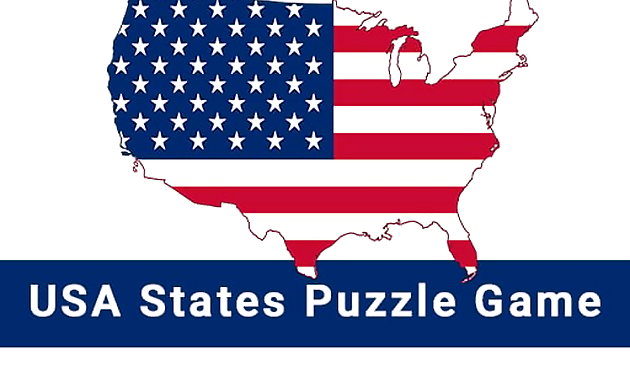 USA-Staaten-Puzzle