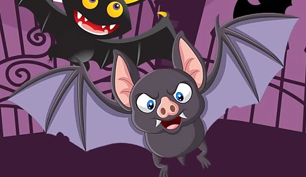 Murciélagos ocultos de medianoche aterradores