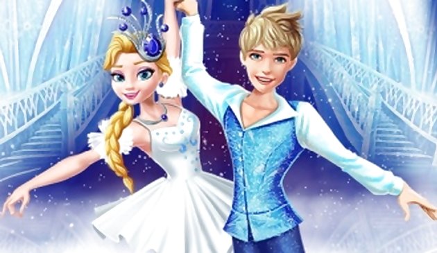 Elsa und Jack Ice Ballett