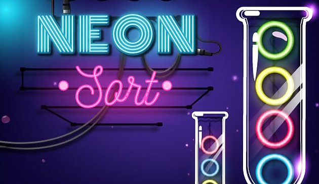 Neon Sort  Puzzle - Color Sort Game