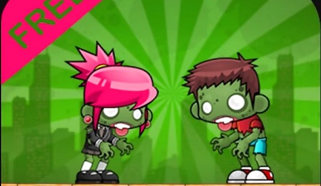 Zombies amusants en colère