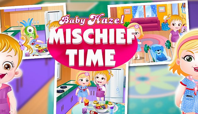 Baby Hazel Mischief Time