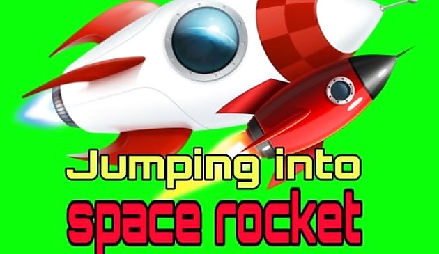 Прыжок в космос Ракета путешествует в космосе