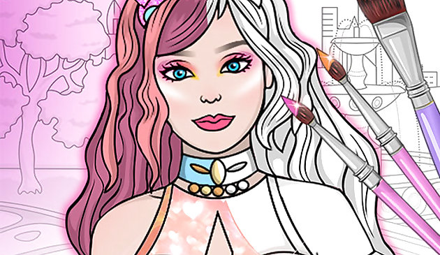 Dress Up Games & Coloring Book
