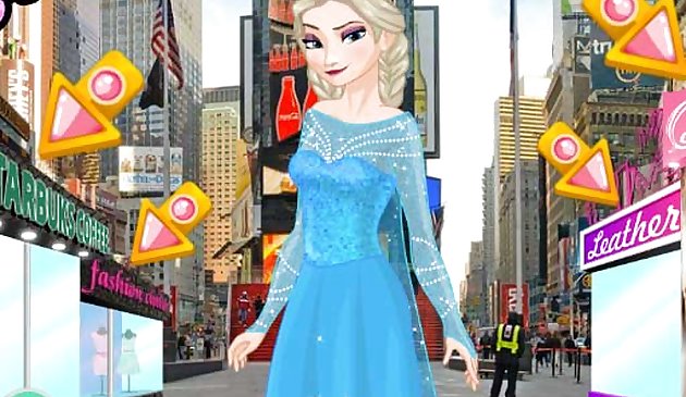 Princesa de hielo en Nueva York