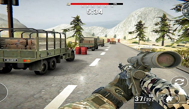 FPS Shooting Strike: Modern Combat War 2K20