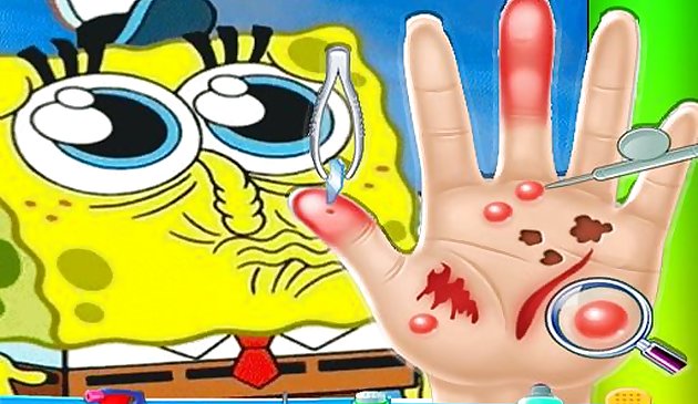 Spongebob Hand Doctor Spiel Online - Hospital Surge