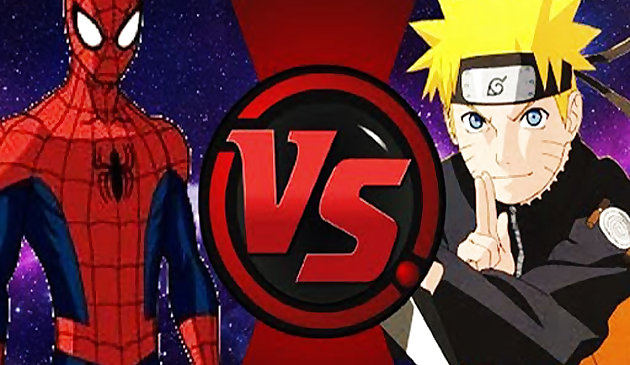 Spiderman gegen Naruto